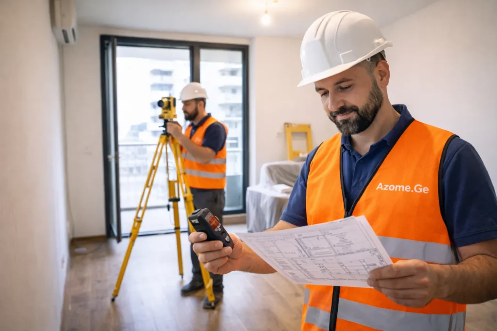 ბინის აზომვა: რისთვის გამოიყენება და როდისაა საჭირო?