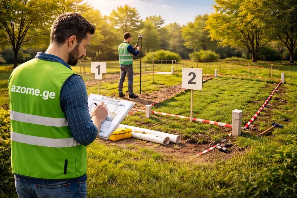 რა განსხვავებაა მიწის გამიჯვნასა და დაკვალვას შორის და როდის გჭირდებათ ისინი
