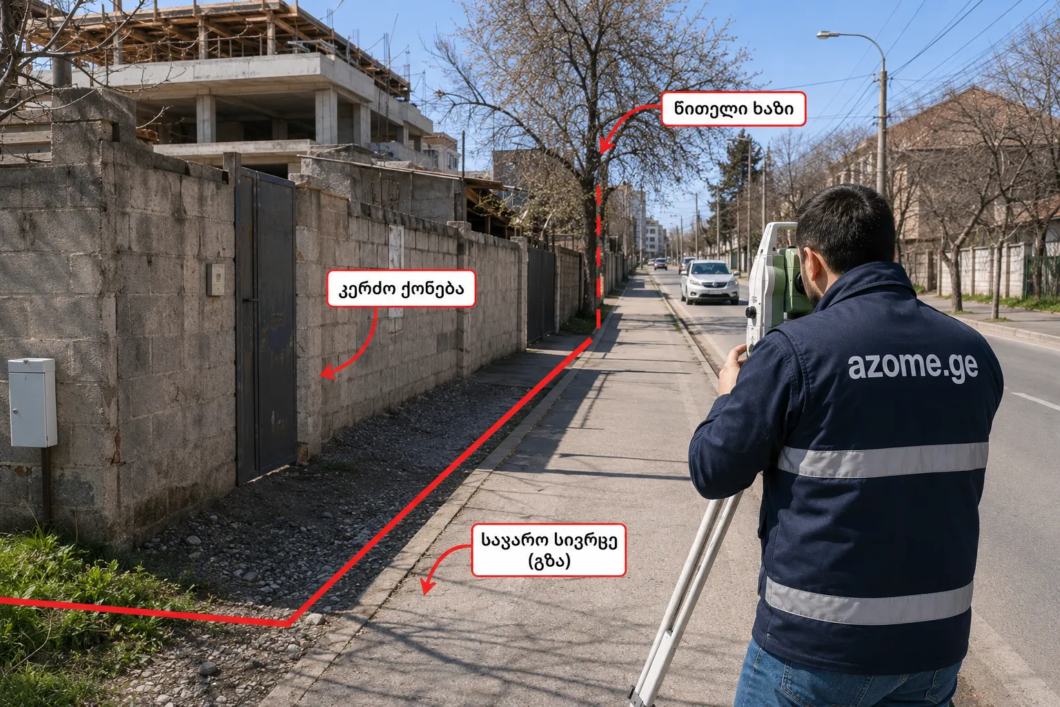 რა არის წითელი ხაზები და რატომ ეხება ამზომველს?